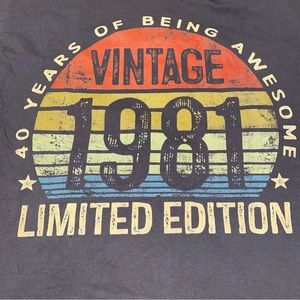 1981 Limited Edition Men’s T-Shirt